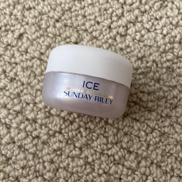 NEW Sunday Riley Ice Hydrating Face Cream Sample Size 0.5 fl oz 15 g NWOB - Picture 1 of 4